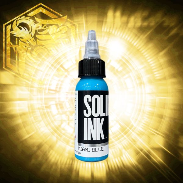 SOLID INK - 邁阿密藍 MIAMI BLUE - 1OZ(30ml) - 隱龍刺青紋身器材 隱龍專業刺青紋身器材,進口刺青器材,進口紋身器材,進口紋身耗材,進口紋身顏料色料,進口紋身黑色顏料色料,進口紋身彩色顏料色料,紋身電源,紋身線,紋身踏板腳踏,紋身轉印,紋身皮膚筆,紋身手繪筆,紋身針嘴,紋身握柄,紋身修護膏,紋身凡士林,紋身保養,紋身機,刺青機,紋身筆型機,紋身馬達機,紋身直驅機,紋身彈片機,紋身線圈機,紋身床,紋身工作車,紋身扶手,紋身用品,紋身新手套組。