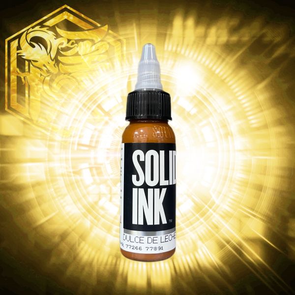 SOLID INK - 焦糖牛奶 DULCE DE LEC - 1OZ(30ml) - 隱龍刺青紋身器材 隱龍專業刺青紋身器材,進口刺青器材,進口紋身器材,進口紋身耗材,進口紋身顏料色料,進口紋身黑色顏料色料,進口紋身彩色顏料色料,紋身電源,紋身線,紋身踏板腳踏,紋身轉印,紋身皮膚筆,紋身手繪筆,紋身針嘴,紋身握柄,紋身修護膏,紋身凡士林,紋身保養,紋身機,刺青機,紋身筆型機,紋身馬達機,紋身直驅機,紋身彈片機,紋身線圈機,紋身床,紋身工作車,紋身扶手,紋身用品,紋身新手套組。