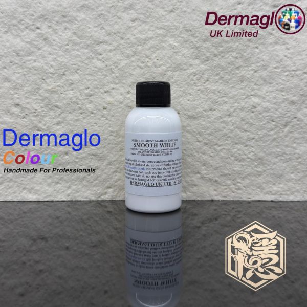 英國岱夢 - 絲滑白 SMOOTH WHITE - Dermaglo ink - 50ML小罐裝 - 隱龍專業刺青器材 隱龍專業刺青紋身器材,進口刺青器材,進口紋身器材,進口紋身耗材,進口紋身顏料色料,進口紋身黑色顏料色料,進口紋身彩色顏料色料,紋身電源,紋身線,紋身踏板腳踏,紋身轉印,紋身針,紋身一體針,紋身傳統長針,紋身針嘴,紋身握柄,紋身修護膏,紋身凡士林,紋身保養,紋身機,刺青機,紋身筆型機,紋身馬達機,紋身直驅機,紋身彈片機,紋身線圈機,紋身床,紋身工作車,紋身扶手,紋身用品,紋身套組。