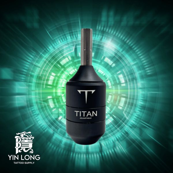 TITAN泰坦 - 可調節長針長短紋身握柄 - 30MM - 黑款 - 隱龍刺青紋身器材 隱龍專業刺青紋身器材,進口刺青器材,進口紋身器材,進口紋身耗材,進口紋身顏料色料,進口紋身黑色顏料色料,進口紋身彩色顏料色料,紋身電源,紋身線,紋身踏板腳踏,紋身轉印,紋身針,紋身一體針,紋身傳統長針,紋身針嘴,紋身握柄,紋身修護膏,紋身凡士林,紋身保養,紋身機,刺青機,紋身筆型機,紋身馬達機,紋身直驅機,紋身彈片機,紋身線圈機,紋身床,紋身工作車,紋身扶手,紋身用品,紋身套組。