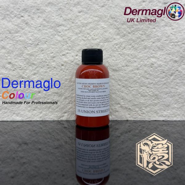 英國岱夢 - 巧克力棕色 CHOC BROWN - Dermaglo ink - 50ML小罐裝 - 隱龍專業刺青器材 隱龍專業刺青紋身器材,進口刺青器材,進口紋身器材,進口紋身耗材,進口紋身顏料色料,進口紋身黑色顏料色料,進口紋身彩色顏料色料,紋身電源,紋身線,紋身踏板腳踏,紋身轉印,紋身針,紋身一體針,紋身傳統長針,紋身針嘴,紋身握柄,紋身修護膏,紋身凡士林,紋身保養,紋身機,刺青機,紋身筆型機,紋身馬達機,紋身直驅機,紋身彈片機,紋身線圈機,紋身床,紋身工作車,紋身扶手,紋身用品,紋身套組。