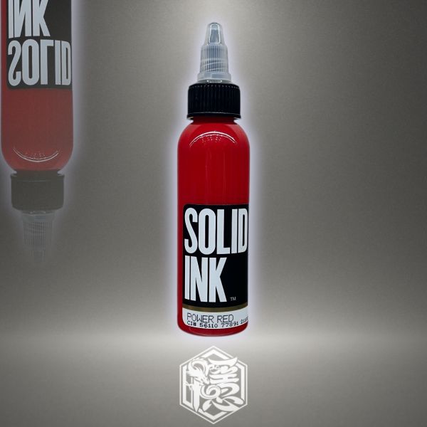 SOLID INK - 力量紅 POWER RED - 2OZ(60ml) - 隱龍刺青紋身器材 隱龍專業刺青紋身器材,進口刺青器材,進口紋身器材,進口紋身耗材,進口紋身顏料色料,進口紋身黑色顏料色料,進口紋身彩色顏料色料,紋身電源,紋身線,紋身踏板腳踏,紋身轉印,紋身皮膚筆,紋身手繪筆,紋身針嘴,紋身握柄,紋身修護膏,紋身凡士林,紋身保養,紋身機,刺青機,紋身筆型機,紋身馬達機,紋身直驅機,紋身彈片機,紋身線圈機,紋身床,紋身工作車,紋身扶手,紋身用品,紋身新手套組。