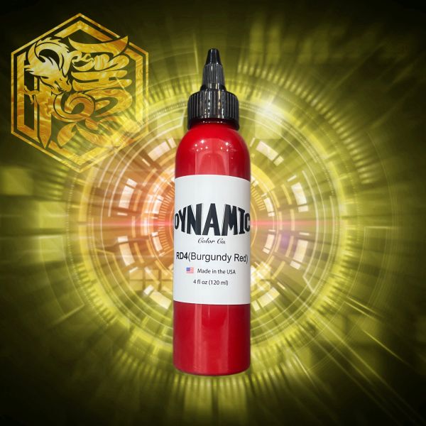 正紅色 RD4 - Burgundy Red - 4OZ(120ml) - Dynamic Ink - 隱龍刺青紋身器材 隱龍專業刺青紋身器材,進口刺青器材,進口紋身器材,進口紋身耗材,進口紋身顏料色料,進口紋身黑色顏料色料,進口紋身彩色顏料色料,紋身電源,紋身線,紋身踏板腳踏,紋身轉印,紋身皮膚筆,紋身手繪筆,紋身針嘴,紋身握柄,紋身修護膏,紋身凡士林,紋身保養,紋身機,刺青機,紋身筆型機,紋身馬達機,紋身直驅機,紋身彈片機,紋身線圈機,紋身床,紋身工作車,紋身扶手,紋身用品,紋身新手套組。