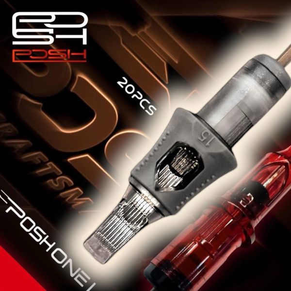 圓針割霧系列 - POSH ONE 針 - 頂級彈匣一體針 -【 20Pcs / 盒 】- 隱龍刺青紋身器材 隱龍專業刺青紋身器材,進口刺青器材,進口紋身器材,進口紋身耗材,進口紋身顏料色料,進口紋身黑色顏料色料,進口紋身彩色顏料色料,紋身電源,紋身線,紋身踏板腳踏,紋身轉印,紋身針,紋身一體針,紋身傳統長針,紋身針嘴,紋身握柄,紋身修護膏,紋身凡士林,紋身保養,紋身機,刺青機,紋身筆型機,紋身馬達機,紋身直驅機,紋身彈片機,紋身線圈機,紋身床,紋身工作車,紋身扶手,紋身用品,紋身套組。