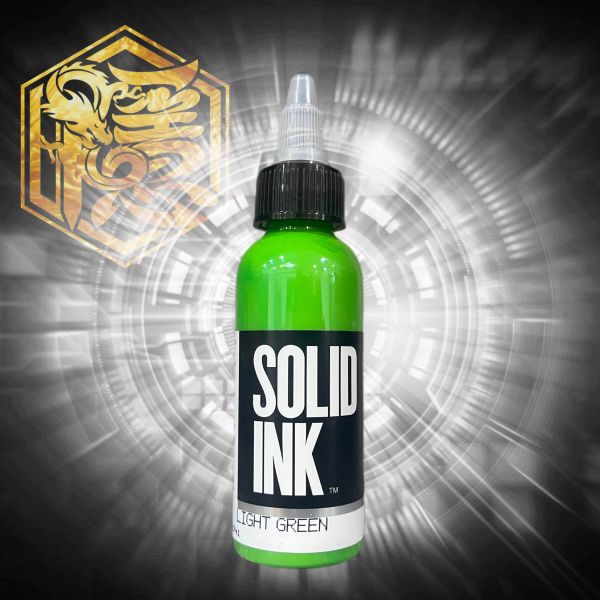 SOLID INK - 淺綠色 LIGHT GREEN - 2OZ(60ml) - 隱龍刺青紋身器材 隱龍專業刺青紋身器材,進口刺青器材,進口紋身器材,進口紋身耗材,進口紋身顏料色料,進口紋身黑色顏料色料,進口紋身彩色顏料色料,紋身電源,紋身線,紋身踏板腳踏,紋身轉印,紋身皮膚筆,紋身手繪筆,紋身針嘴,紋身握柄,紋身修護膏,紋身凡士林,紋身保養,紋身機,刺青機,紋身筆型機,紋身馬達機,紋身直驅機,紋身彈片機,紋身線圈機,紋身床,紋身工作車,紋身扶手,紋身用品,紋身新手套組。