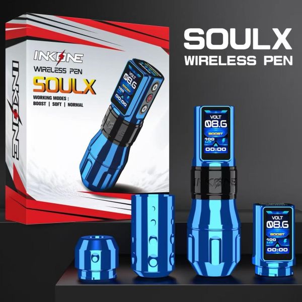 最新版 INKONE SOULX 雙電源無線筆 大全套組｜軸距行程 5.0MM 版本｜可插線可無線通用 - 隱龍刺青紋身器材 隱龍專業刺青紋身器材,進口刺青器材,進口紋身器材,進口紋身耗材,進口紋身顏料色料,進口紋身黑色顏料色料,進口紋身彩色顏料色料,紋身電源,紋身線,紋身踏板腳踏,紋身轉印,紋身針,紋身一體針,紋身傳統長針,紋身針嘴,紋身握柄,紋身修護膏,紋身凡士林,紋身保養,紋身機,刺青機,紋身筆型機,紋身馬達機,紋身直驅機,紋身彈片機,紋身線圈機,紋身床,紋身工作車,紋身扶手,紋身用品,紋身套組。