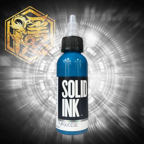 SOLID INK - 綠松石色 TURQUOISE - 2OZ(60ml) - 隱龍刺青紋身器材 隱龍專業刺青紋身器材,進口刺青器材,進口紋身器材,進口紋身耗材,進口紋身顏料色料,進口紋身黑色顏料色料,進口紋身彩色顏料色料,紋身電源,紋身線,紋身踏板腳踏,紋身轉印,紋身皮膚筆,紋身手繪筆,紋身針嘴,紋身握柄,紋身修護膏,紋身凡士林,紋身保養,紋身機,刺青機,紋身筆型機,紋身馬達機,紋身直驅機,紋身彈片機,紋身線圈機,紋身床,紋身工作車,紋身扶手,紋身用品,紋身新手套組。