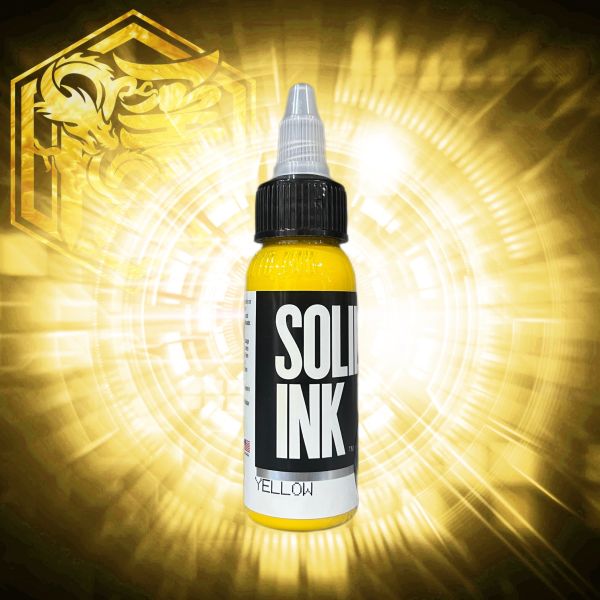 SOLID INK - 黃色 YELLOW - 1OZ(30ml) - 隱龍刺青紋身器材 隱龍專業刺青紋身器材,進口刺青器材,進口紋身器材,進口紋身耗材,進口紋身顏料色料,進口紋身黑色顏料色料,進口紋身彩色顏料色料,紋身電源,紋身線,紋身踏板腳踏,紋身轉印,紋身皮膚筆,紋身手繪筆,紋身針嘴,紋身握柄,紋身修護膏,紋身凡士林,紋身保養,紋身機,刺青機,紋身筆型機,紋身馬達機,紋身直驅機,紋身彈片機,紋身線圈機,紋身床,紋身工作車,紋身扶手,紋身用品,紋身新手套組。