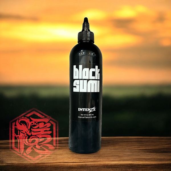 Black Sumi - 日式墨黑 - 12oz(354.9ml) - Intenze Ink - 隱龍刺青紋身器材 隱龍專業刺青紋身器材,進口刺青器材,進口紋身器材,進口紋身耗材,進口紋身顏料色料,進口紋身黑色顏料色料,進口紋身彩色顏料色料,紋身電源,紋身線,紋身踏板腳踏,紋身轉印,紋身針,紋身一體針,紋身傳統長針,紋身針嘴,紋身握柄,紋身修護膏,紋身凡士林,紋身保養,紋身機,刺青機,紋身筆型機,紋身馬達機,紋身直驅機,紋身彈片機,紋身線圈機,紋身床,紋身工作車,紋身扶手,紋身用品,紋身套組。