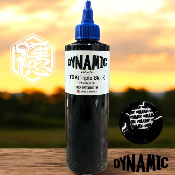 三倍黑 - TBK Triple Black - 8oz(240ml) - Dynamic Ink - 隱龍刺青紋身器材 隱龍專業刺青紋身器材,進口刺青器材,進口紋身器材,進口紋身耗材,進口紋身顏料色料,進口紋身黑色顏料色料,進口紋身彩色顏料色料,紋身電源,紋身線,紋身踏板腳踏,紋身轉印,紋身針,紋身一體針,紋身傳統長針,紋身針嘴,紋身握柄,紋身修護膏,紋身凡士林,紋身保養,紋身機,刺青機,紋身筆型機,紋身馬達機,紋身直驅機,紋身彈片機,紋身線圈機,紋身床,紋身工作車,紋身扶手,紋身用品,紋身套組。