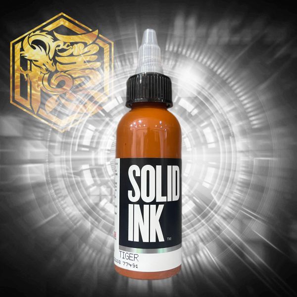SOLID INK - 老虎橘棕色 TIGER - 2OZ(60ml) - 隱龍刺青紋身器材 隱龍專業刺青紋身器材,進口刺青器材,進口紋身器材,進口紋身耗材,進口紋身顏料色料,進口紋身黑色顏料色料,進口紋身彩色顏料色料,紋身電源,紋身線,紋身踏板腳踏,紋身轉印,紋身皮膚筆,紋身手繪筆,紋身針嘴,紋身握柄,紋身修護膏,紋身凡士林,紋身保養,紋身機,刺青機,紋身筆型機,紋身馬達機,紋身直驅機,紋身彈片機,紋身線圈機,紋身床,紋身工作車,紋身扶手,紋身用品,紋身新手套組。