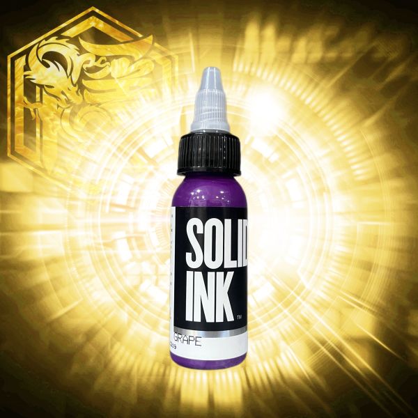 SOLID INK - 葡萄紫 GRAPE - 1OZ(30ml) - 隱龍刺青紋身器材 隱龍專業刺青紋身器材,進口刺青器材,進口紋身器材,進口紋身耗材,進口紋身顏料色料,進口紋身黑色顏料色料,進口紋身彩色顏料色料,紋身電源,紋身線,紋身踏板腳踏,紋身轉印,紋身皮膚筆,紋身手繪筆,紋身針嘴,紋身握柄,紋身修護膏,紋身凡士林,紋身保養,紋身機,刺青機,紋身筆型機,紋身馬達機,紋身直驅機,紋身彈片機,紋身線圈機,紋身床,紋身工作車,紋身扶手,紋身用品,紋身新手套組。