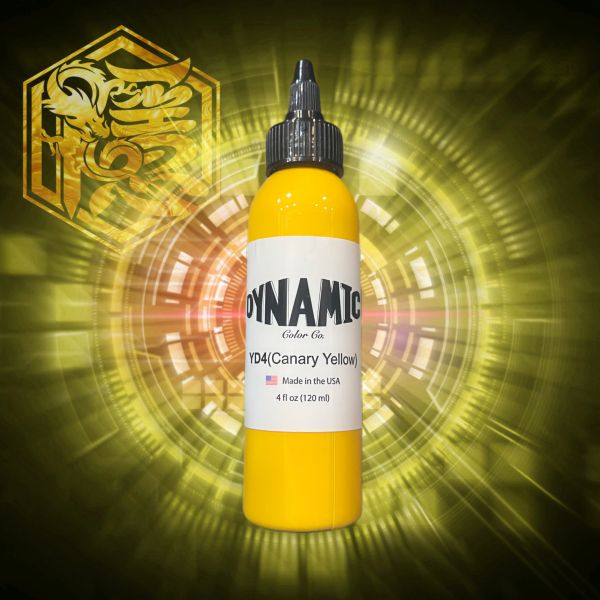 金絲雀黃 YD4 - Canary Yellow - 4OZ(120ml) - Dynamic Ink - 隱龍刺青紋身器材 隱龍專業刺青紋身器材,進口刺青器材,進口紋身器材,進口紋身耗材,進口紋身顏料色料,進口紋身黑色顏料色料,進口紋身彩色顏料色料,紋身電源,紋身線,紋身踏板腳踏,紋身轉印,紋身皮膚筆,紋身手繪筆,紋身針嘴,紋身握柄,紋身修護膏,紋身凡士林,紋身保養,紋身機,刺青機,紋身筆型機,紋身馬達機,紋身直驅機,紋身彈片機,紋身線圈機,紋身床,紋身工作車,紋身扶手,紋身用品,紋身新手套組。