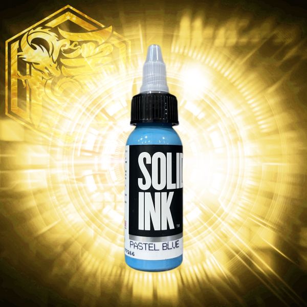 SOLID INK - 淡藍色 PASTEL BLUE - 1OZ(30ml) - 隱龍刺青紋身器材 隱龍專業刺青紋身器材,進口刺青器材,進口紋身器材,進口紋身耗材,進口紋身顏料色料,進口紋身黑色顏料色料,進口紋身彩色顏料色料,紋身電源,紋身線,紋身踏板腳踏,紋身轉印,紋身皮膚筆,紋身手繪筆,紋身針嘴,紋身握柄,紋身修護膏,紋身凡士林,紋身保養,紋身機,刺青機,紋身筆型機,紋身馬達機,紋身直驅機,紋身彈片機,紋身線圈機,紋身床,紋身工作車,紋身扶手,紋身用品,紋身新手套組。