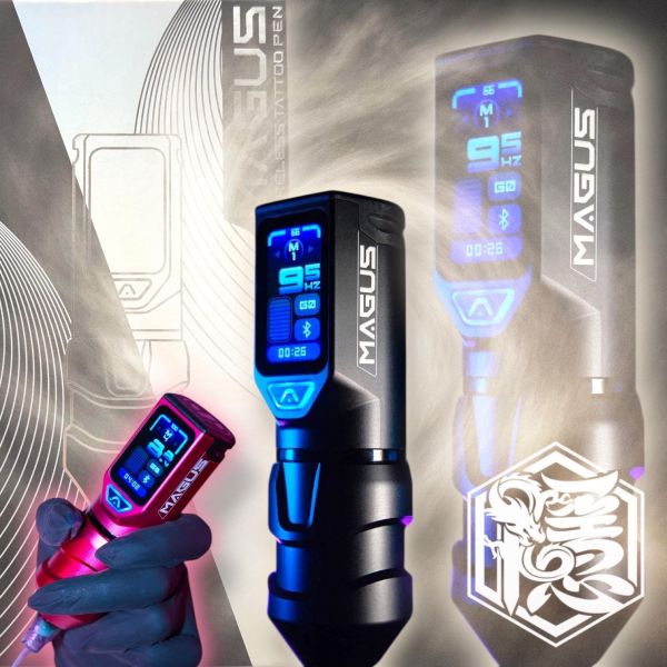 新上市 - MAGUS邁革機 雙電源 邁革全能無線筆 - 隱龍刺青紋身器材 隱龍專業刺青紋身器材,進口刺青器材,進口紋身器材,進口紋身耗材,進口紋身顏料色料,進口紋身黑色顏料色料,進口紋身彩色顏料色料,紋身電源,紋身線,紋身踏板腳踏,紋身轉印,紋身針,紋身一體針,紋身傳統長針,紋身針嘴,紋身握柄,紋身修護膏,紋身凡士林,紋身保養,紋身機,刺青機,紋身筆型機,紋身馬達機,紋身直驅機,紋身彈片機,紋身線圈機,紋身床,紋身工作車,紋身扶手,紋身用品,紋身套組。