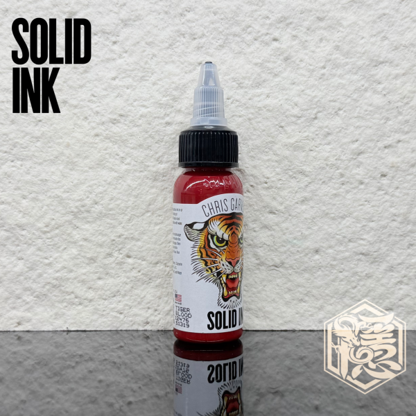 SOLID INK - CHRIS GARVER - 虎血 TIGER BLOOD - 1OZ(30ml) - 隱龍刺青紋身器材 隱龍專業刺青紋身器材,進口刺青器材,進口紋身器材,進口紋身耗材,進口紋身顏料色料,進口紋身黑色顏料色料,進口紋身彩色顏料色料,紋身電源,紋身線,紋身踏板腳踏,紋身轉印,紋身皮膚筆,紋身手繪筆,紋身針嘴,紋身握柄,紋身修護膏,紋身凡士林,紋身保養,紋身機,刺青機,紋身筆型機,紋身馬達機,紋身直驅機,紋身彈片機,紋身線圈機,紋身床,紋身工作車,紋身扶手,紋身用品,紋身新手套組。
