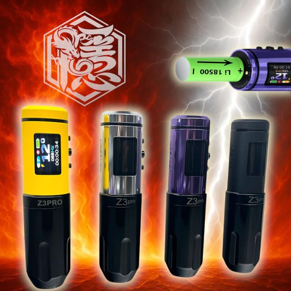 隱龍實測 強力推薦｜最新版本 Z3PRO 雙電池無線變頻紋身筆 硬度夠 整體強勁動能 刺感極佳 雙模式一鍵切換 全套組 - 隱龍刺青紋身器材 隱龍專業刺青紋身器材,進口刺青器材,進口紋身器材,進口紋身耗材,進口紋身顏料色料,進口紋身黑色顏料色料,進口紋身彩色顏料色料,紋身電源,紋身線,紋身踏板腳踏,紋身轉印,紋身針,紋身一體針,紋身傳統長針,紋身針嘴,紋身握柄,紋身修護膏,紋身凡士林,紋身保養,紋身機,刺青機,紋身筆型機,紋身馬達機,紋身直驅機,紋身彈片機,紋身線圈機,紋身床,紋身工作車,紋身扶手,紋身用品,紋身套組。
