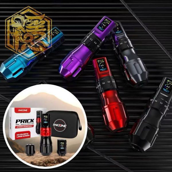 推薦高CP INKONE 雙電源 無線紋身調節筆 可調七段軸距行程 2.4~4.2 含轉接頭 顏色可選 大全套組 - 隱龍刺青紋身器材 隱龍專業刺青紋身器材,進口刺青器材,進口紋身器材,進口紋身耗材,進口紋身顏料色料,進口紋身黑色顏料色料,進口紋身彩色顏料色料,紋身電源,紋身線,紋身踏板腳踏,紋身轉印,紋身針,紋身一體針,紋身傳統長針,紋身針嘴,紋身握柄,紋身修護膏,紋身凡士林,紋身保養,紋身機,刺青機,紋身筆型機,紋身馬達機,紋身直驅機,紋身彈片機,紋身線圈機,紋身床,紋身工作車,紋身扶手,紋身用品,紋身套組。