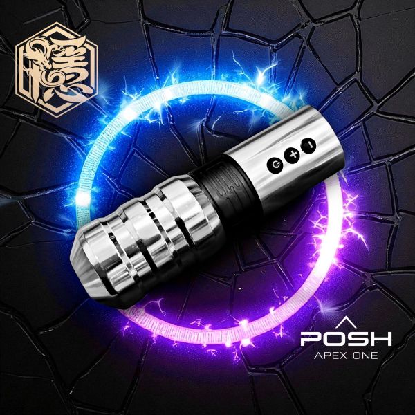 最新版 - POSH APEX 一代 無線短筆 超大容量續航 4.6MM大軸距行程 粗細握柄 刺入觸感強烈 - 隱龍刺青紋身器材 隱龍專業刺青紋身器材,進口刺青器材,進口紋身器材,進口紋身耗材,進口紋身顏料色料,進口紋身黑色顏料色料,進口紋身彩色顏料色料,紋身電源,紋身線,紋身踏板腳踏,紋身轉印,紋身針,紋身一體針,紋身傳統長針,紋身針嘴,紋身握柄,紋身修護膏,紋身凡士林,紋身保養,紋身機,刺青機,紋身筆型機,紋身馬達機,紋身直驅機,紋身彈片機,紋身線圈機,紋身床,紋身工作車,紋身扶手,紋身用品,紋身套組。