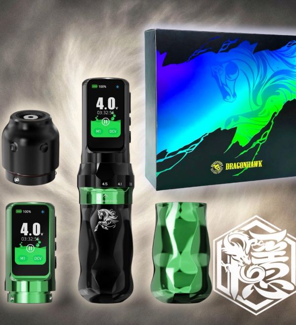 Power職業馬年 Fold Pro 雙電源紋身調節筆 大全套組｜可調七段軸距行程 2.5~4.5｜可插線可無線通用版 - 隱龍刺青紋身器材 隱龍專業刺青紋身器材,進口刺青器材,進口紋身器材,進口紋身耗材,進口紋身顏料色料,進口紋身黑色顏料色料,進口紋身彩色顏料色料,紋身電源,紋身線,紋身踏板腳踏,紋身轉印,紋身針,紋身一體針,紋身傳統長針,紋身針嘴,紋身握柄,紋身修護膏,紋身凡士林,紋身保養,紋身機,刺青機,紋身筆型機,紋身馬達機,紋身直驅機,紋身彈片機,紋身線圈機,紋身床,紋身工作車,紋身扶手,紋身用品,紋身套組。