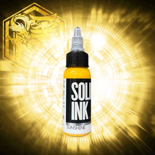 SOLID INK - 陽光黃 SUNSHINE - 1OZ(30ml) - 隱龍刺青紋身器材 隱龍專業刺青紋身器材,進口刺青器材,進口紋身器材,進口紋身耗材,進口紋身顏料色料,進口紋身黑色顏料色料,進口紋身彩色顏料色料,紋身電源,紋身線,紋身踏板腳踏,紋身轉印,紋身皮膚筆,紋身手繪筆,紋身針嘴,紋身握柄,紋身修護膏,紋身凡士林,紋身保養,紋身機,刺青機,紋身筆型機,紋身馬達機,紋身直驅機,紋身彈片機,紋身線圈機,紋身床,紋身工作車,紋身扶手,紋身用品,紋身新手套組。