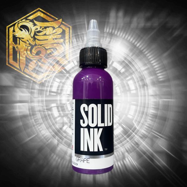 SOLID INK - 葡萄紫 GRAPE - 2OZ(60ml) - 隱龍刺青紋身器材 隱龍專業刺青紋身器材,進口刺青器材,進口紋身器材,進口紋身耗材,進口紋身顏料色料,進口紋身黑色顏料色料,進口紋身彩色顏料色料,紋身電源,紋身線,紋身踏板腳踏,紋身轉印,紋身皮膚筆,紋身手繪筆,紋身針嘴,紋身握柄,紋身修護膏,紋身凡士林,紋身保養,紋身機,刺青機,紋身筆型機,紋身馬達機,紋身直驅機,紋身彈片機,紋身線圈機,紋身床,紋身工作車,紋身扶手,紋身用品,紋身新手套組。