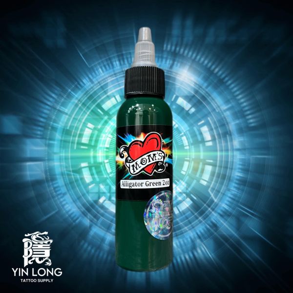 Alligator Green - 惡魔綠 - 2oz(60ml) - Mom's Ink - 隱龍刺青紋身器材 隱龍專業刺青紋身器材,進口刺青器材,進口紋身器材,進口紋身耗材,進口紋身顏料色料,進口紋身黑色顏料色料,進口紋身彩色顏料色料,紋身電源,紋身線,紋身踏板腳踏,紋身轉印,紋身皮膚筆,紋身手繪筆,紋身針嘴,紋身握柄,紋身修護膏,紋身凡士林,紋身保養,紋身機,刺青機,紋身筆型機,紋身馬達機,紋身直驅機,紋身彈片機,紋身線圈機,紋身床,紋身工作車,紋身扶手,紋身用品,紋身新手套組。