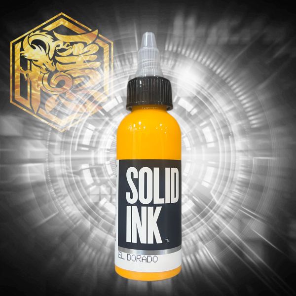 SOLID INK - 金黃色 EL DORADO YELLOW - 2OZ(60ml) - 隱龍刺青紋身器材 隱龍專業刺青紋身器材,進口刺青器材,進口紋身器材,進口紋身耗材,進口紋身顏料色料,進口紋身黑色顏料色料,進口紋身彩色顏料色料,紋身電源,紋身線,紋身踏板腳踏,紋身轉印,紋身皮膚筆,紋身手繪筆,紋身針嘴,紋身握柄,紋身修護膏,紋身凡士林,紋身保養,紋身機,刺青機,紋身筆型機,紋身馬達機,紋身直驅機,紋身彈片機,紋身線圈機,紋身床,紋身工作車,紋身扶手,紋身用品,紋身新手套組。
