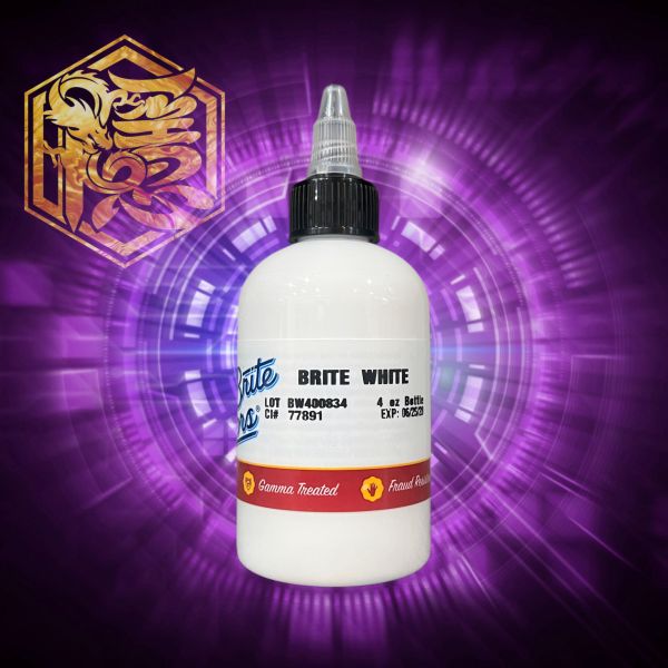 星光 Brite White - 高亮白 - 4oz(120ml) - StarBrite Ink - 隱龍刺青紋身器材 隱龍專業刺青紋身器材,進口刺青器材,進口紋身器材,進口紋身耗材,進口紋身顏料色料,進口紋身黑色顏料色料,進口紋身彩色顏料色料,紋身電源,紋身線,紋身踏板腳踏,紋身轉印,紋身針,紋身一體針,紋身傳統長針,紋身針嘴,紋身握柄,紋身修護膏,紋身凡士林,紋身保養,紋身機,刺青機,紋身筆型機,紋身馬達機,紋身直驅機,紋身彈片機,紋身線圈機,紋身床,紋身工作車,紋身扶手,紋身用品,紋身套組。