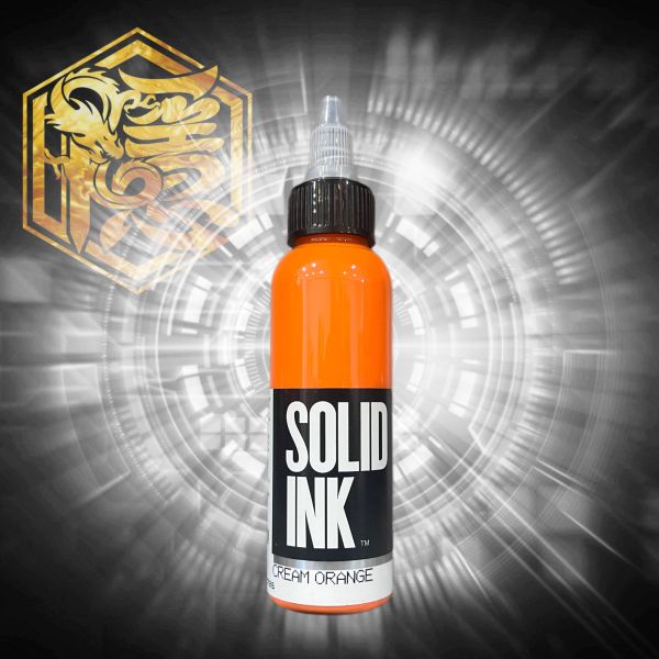 SOLID INK - 奶油橘 CREAM ORANGE - 2OZ(60ml) - 隱龍刺青紋身器材 隱龍專業刺青紋身器材,進口刺青器材,進口紋身器材,進口紋身耗材,進口紋身顏料色料,進口紋身黑色顏料色料,進口紋身彩色顏料色料,紋身電源,紋身線,紋身踏板腳踏,紋身轉印,紋身皮膚筆,紋身手繪筆,紋身針嘴,紋身握柄,紋身修護膏,紋身凡士林,紋身保養,紋身機,刺青機,紋身筆型機,紋身馬達機,紋身直驅機,紋身彈片機,紋身線圈機,紋身床,紋身工作車,紋身扶手,紋身用品,紋身新手套組。