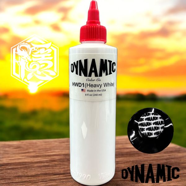 超重白 - HWD1 Heavy White - 8oz(240ml) - Dynamic Ink - 隱龍刺青紋身器材 隱龍專業刺青紋身器材,進口刺青器材,進口紋身器材,進口紋身耗材,進口紋身顏料色料,進口紋身黑色顏料色料,進口紋身彩色顏料色料,紋身電源,紋身線,紋身踏板腳踏,紋身轉印,紋身皮膚筆,紋身手繪筆,紋身針嘴,紋身握柄,紋身修護膏,紋身凡士林,紋身保養,紋身機,刺青機,紋身筆型機,紋身馬達機,紋身直驅機,紋身彈片機,紋身線圈機,紋身床,紋身工作車,紋身扶手,紋身用品,紋身新手套組。