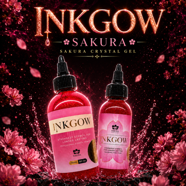 最新終極版 INKGOW SAKURA 櫻花水晶轉印凍凝膠 熱銷首選在進化 附著力更黏著 更清晰 大小可選 - 隱龍刺青紋身器材 隱龍專業刺青紋身器材,進口刺青器材,進口紋身器材,進口紋身耗材,進口紋身顏料色料,進口紋身黑色顏料色料,進口紋身彩色顏料色料,紋身電源,紋身線,紋身踏板腳踏,紋身轉印,紋身針,紋身一體針,紋身傳統長針,紋身針嘴,紋身握柄,紋身修護膏,紋身凡士林,紋身保養,紋身機,刺青機,紋身筆型機,紋身馬達機,紋身直驅機,紋身彈片機,紋身線圈機,紋身床,紋身工作車,紋身扶手,紋身用品,紋身套組。