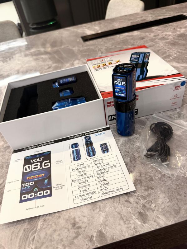 最新版 INKONE SOULX 雙電源無線筆 大全套組｜軸距行程 5.0MM 版本｜可插線可無線通用 - 隱龍刺青紋身器材 隱龍專業刺青紋身器材,進口刺青器材,進口紋身器材,進口紋身耗材,進口紋身顏料色料,進口紋身黑色顏料色料,進口紋身彩色顏料色料,紋身電源,紋身線,紋身踏板腳踏,紋身轉印,紋身針,紋身一體針,紋身傳統長針,紋身針嘴,紋身握柄,紋身修護膏,紋身凡士林,紋身保養,紋身機,刺青機,紋身筆型機,紋身馬達機,紋身直驅機,紋身彈片機,紋身線圈機,紋身床,紋身工作車,紋身扶手,紋身用品,紋身套組。