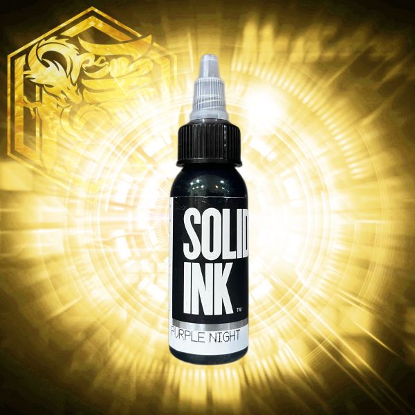 SOLID INK - 深紫夜 PURPLE NIGHT - 1OZ(30ml) - 隱龍刺青紋身器材 隱龍專業刺青紋身器材,進口刺青器材,進口紋身器材,進口紋身耗材,進口紋身顏料色料,進口紋身黑色顏料色料,進口紋身彩色顏料色料,紋身電源,紋身線,紋身踏板腳踏,紋身轉印,紋身皮膚筆,紋身手繪筆,紋身針嘴,紋身握柄,紋身修護膏,紋身凡士林,紋身保養,紋身機,刺青機,紋身筆型機,紋身馬達機,紋身直驅機,紋身彈片機,紋身線圈機,紋身床,紋身工作車,紋身扶手,紋身用品,紋身新手套組。