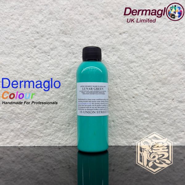 英國岱夢 - 月球綠 LUNAR GREEN - Dermaglo ink - 100ML大罐裝 - 隱龍專業刺青器材 隱龍專業刺青紋身器材,進口刺青器材,進口紋身器材,進口紋身耗材,進口紋身顏料色料,進口紋身黑色顏料色料,進口紋身彩色顏料色料,紋身電源,紋身線,紋身踏板腳踏,紋身轉印,紋身針,紋身一體針,紋身傳統長針,紋身針嘴,紋身握柄,紋身修護膏,紋身凡士林,紋身保養,紋身機,刺青機,紋身筆型機,紋身馬達機,紋身直驅機,紋身彈片機,紋身線圈機,紋身床,紋身工作車,紋身扶手,紋身用品,紋身套組。