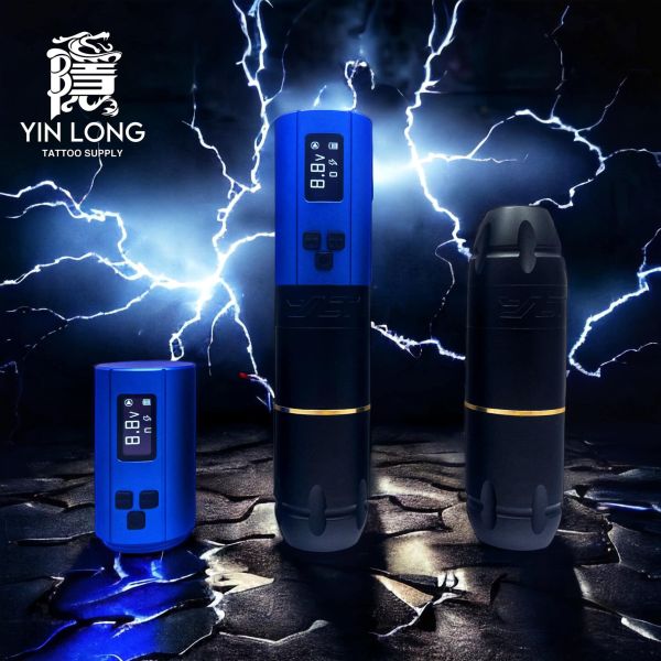 YLTI - CS響尾蛇雙電源無線紋身筆型機 全套組 - 4.2MM軸距行程 - 藍黑款 - 隱龍刺青紋身器材 隱龍專業刺青紋身器材,進口刺青器材,進口紋身器材,進口紋身耗材,進口紋身顏料色料,進口紋身黑色顏料色料,進口紋身彩色顏料色料,紋身電源,紋身線,紋身踏板腳踏,紋身轉印,紋身針,紋身一體針,紋身傳統長針,紋身針嘴,紋身握柄,紋身修護膏,紋身凡士林,紋身保養,紋身機,刺青機,紋身筆型機,紋身馬達機,紋身直驅機,紋身彈片機,紋身線圈機,紋身床,紋身工作車,紋身扶手,紋身用品,紋身套組。