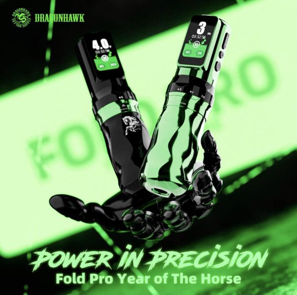 Power職業馬年 Fold Pro 雙電源紋身調節筆 大全套組｜可調七段軸距行程 2.5~4.5｜可插線可無線通用版 - 隱龍刺青紋身器材 隱龍專業刺青紋身器材,進口刺青器材,進口紋身器材,進口紋身耗材,進口紋身顏料色料,進口紋身黑色顏料色料,進口紋身彩色顏料色料,紋身電源,紋身線,紋身踏板腳踏,紋身轉印,紋身針,紋身一體針,紋身傳統長針,紋身針嘴,紋身握柄,紋身修護膏,紋身凡士林,紋身保養,紋身機,刺青機,紋身筆型機,紋身馬達機,紋身直驅機,紋身彈片機,紋身線圈機,紋身床,紋身工作車,紋身扶手,紋身用品,紋身套組。
