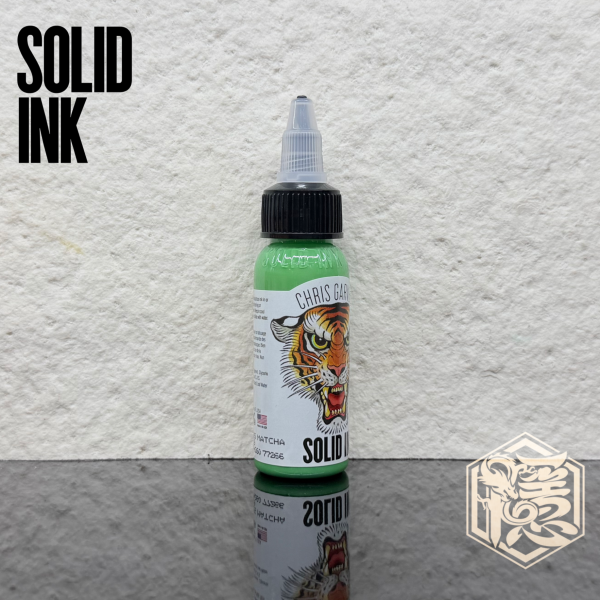 SOLID INK - CHRIS GARVER - 抹茶 MATCHA - 1OZ(30ml) - 隱龍刺青紋身器材 隱龍專業刺青紋身器材,進口刺青器材,進口紋身器材,進口紋身耗材,進口紋身顏料色料,進口紋身黑色顏料色料,進口紋身彩色顏料色料,紋身電源,紋身線,紋身踏板腳踏,紋身轉印,紋身皮膚筆,紋身手繪筆,紋身針嘴,紋身握柄,紋身修護膏,紋身凡士林,紋身保養,紋身機,刺青機,紋身筆型機,紋身馬達機,紋身直驅機,紋身彈片機,紋身線圈機,紋身床,紋身工作車,紋身扶手,紋身用品,紋身新手套組。
