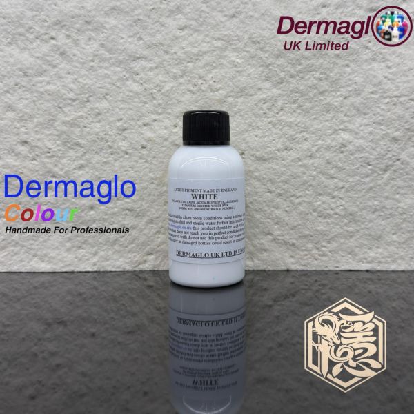 英國岱夢 - 純白 WHITE - Dermaglo ink - 50ML小罐裝 - 隱龍專業刺青器材 隱龍專業刺青紋身器材,進口刺青器材,進口紋身器材,進口紋身耗材,進口紋身顏料色料,進口紋身黑色顏料色料,進口紋身彩色顏料色料,紋身電源,紋身線,紋身踏板腳踏,紋身轉印,紋身針,紋身一體針,紋身傳統長針,紋身針嘴,紋身握柄,紋身修護膏,紋身凡士林,紋身保養,紋身機,刺青機,紋身筆型機,紋身馬達機,紋身直驅機,紋身彈片機,紋身線圈機,紋身床,紋身工作車,紋身扶手,紋身用品,紋身套組。