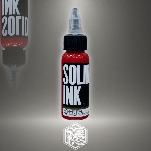 SOLID INK - 力量紅 POWER RED - 1OZ(30ml) - 隱龍刺青紋身器材 隱龍專業刺青紋身器材,進口刺青器材,進口紋身器材,進口紋身耗材,進口紋身顏料色料,進口紋身黑色顏料色料,進口紋身彩色顏料色料,紋身電源,紋身線,紋身踏板腳踏,紋身轉印,紋身皮膚筆,紋身手繪筆,紋身針嘴,紋身握柄,紋身修護膏,紋身凡士林,紋身保養,紋身機,刺青機,紋身筆型機,紋身馬達機,紋身直驅機,紋身彈片機,紋身線圈機,紋身床,紋身工作車,紋身扶手,紋身用品,紋身新手套組。