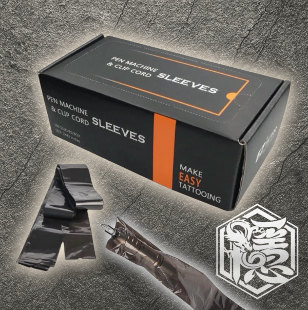 EZ 極致黑款勾線套 保潔套 高質量 紋身筆 勾線 衛生安全 一體式 100入/盒 - 隱龍刺青紋身器材 隱龍專業刺青紋身器材,進口刺青器材,進口紋身器材,進口紋身耗材,進口紋身顏料色料,進口紋身黑色顏料色料,進口紋身彩色顏料色料,紋身電源,紋身線,紋身踏板腳踏,紋身轉印,紋身針,紋身一體針,紋身傳統長針,紋身針嘴,紋身握柄,紋身修護膏,紋身凡士林,紋身保養,紋身機,刺青機,紋身筆型機,紋身馬達機,紋身直驅機,紋身彈片機,紋身線圈機,紋身床,紋身工作車,紋身扶手,紋身用品,紋身套組。