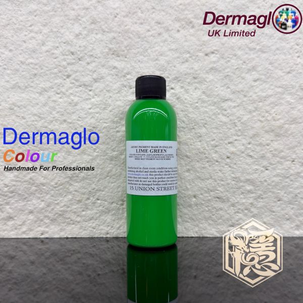 英國岱夢 - 檸檬萊姆綠 LIME GREEN - Dermaglo ink - 100ML大罐裝 - 隱龍專業刺青器材 隱龍專業刺青紋身器材,進口刺青器材,進口紋身器材,進口紋身耗材,進口紋身顏料色料,進口紋身黑色顏料色料,進口紋身彩色顏料色料,紋身電源,紋身線,紋身踏板腳踏,紋身轉印,紋身針,紋身一體針,紋身傳統長針,紋身針嘴,紋身握柄,紋身修護膏,紋身凡士林,紋身保養,紋身機,刺青機,紋身筆型機,紋身馬達機,紋身直驅機,紋身彈片機,紋身線圈機,紋身床,紋身工作車,紋身扶手,紋身用品,紋身套組。