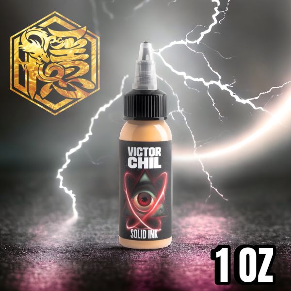 SOLID INK - VICTOR CHIL - 淺膚色 LIGHT SKIN - 1OZ(30ml) - 隱龍刺青紋身器材 隱龍專業刺青紋身器材,進口刺青器材,進口紋身器材,進口紋身耗材,進口紋身顏料色料,進口紋身黑色顏料色料,進口紋身彩色顏料色料,紋身電源,紋身線,紋身踏板腳踏,紋身轉印,紋身皮膚筆,紋身手繪筆,紋身針嘴,紋身握柄,紋身修護膏,紋身凡士林,紋身保養,紋身機,刺青機,紋身筆型機,紋身馬達機,紋身直驅機,紋身彈片機,紋身線圈機,紋身床,紋身工作車,紋身扶手,紋身用品,紋身新手套組。