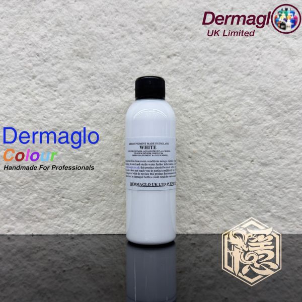 英國岱夢 - 純白 WHITE - Dermaglo ink - 100ML大罐裝 - 隱龍專業刺青器材 隱龍專業刺青紋身器材,進口刺青器材,進口紋身器材,進口紋身耗材,進口紋身顏料色料,進口紋身黑色顏料色料,進口紋身彩色顏料色料,紋身電源,紋身線,紋身踏板腳踏,紋身轉印,紋身針,紋身一體針,紋身傳統長針,紋身針嘴,紋身握柄,紋身修護膏,紋身凡士林,紋身保養,紋身機,刺青機,紋身筆型機,紋身馬達機,紋身直驅機,紋身彈片機,紋身線圈機,紋身床,紋身工作車,紋身扶手,紋身用品,紋身套組。