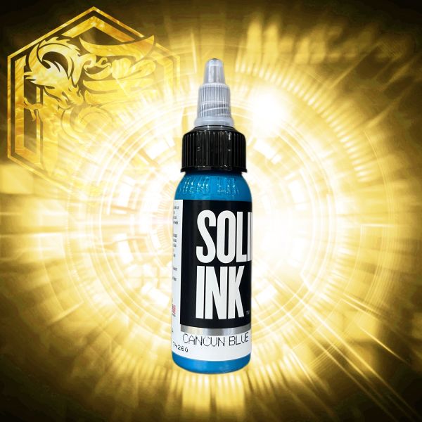 SOLID INK - 藍綠色 CANCUN BLUE - 1OZ(30ml) - 隱龍刺青紋身器材 隱龍專業刺青紋身器材,進口刺青器材,進口紋身器材,進口紋身耗材,進口紋身顏料色料,進口紋身黑色顏料色料,進口紋身彩色顏料色料,紋身電源,紋身線,紋身踏板腳踏,紋身轉印,紋身皮膚筆,紋身手繪筆,紋身針嘴,紋身握柄,紋身修護膏,紋身凡士林,紋身保養,紋身機,刺青機,紋身筆型機,紋身馬達機,紋身直驅機,紋身彈片機,紋身線圈機,紋身床,紋身工作車,紋身扶手,紋身用品,紋身新手套組。