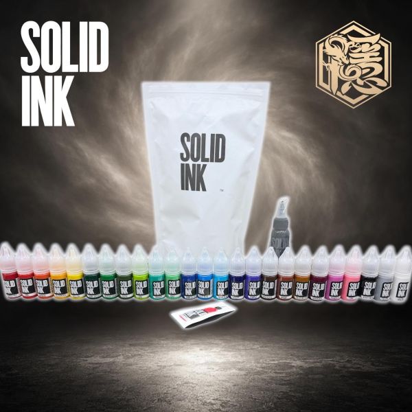 SOLID INK - 最新版 25色基本色套組 旅行套組 防漏新版 TRAVEL SET 每瓶容量 0.5OZ  - 隱龍刺青紋身器材 隱龍專業刺青紋身器材,進口刺青器材,進口紋身器材,進口紋身耗材,進口紋身顏料色料,進口紋身黑色顏料色料,進口紋身彩色顏料色料,紋身電源,紋身線,紋身踏板腳踏,紋身轉印,紋身皮膚筆,紋身手繪筆,紋身針嘴,紋身握柄,紋身修護膏,紋身凡士林,紋身保養,紋身機,刺青機,紋身筆型機,紋身馬達機,紋身直驅機,紋身彈片機,紋身線圈機,紋身床,紋身工作車,紋身扶手,紋身用品,紋身新手套組。