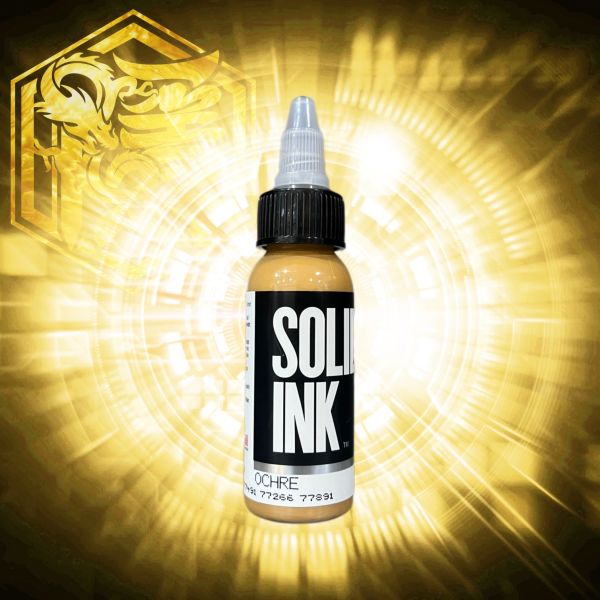 SOLID INK - 土黃色 OCHRE - 1OZ(30ml) - 隱龍刺青紋身器材 隱龍專業刺青紋身器材,進口刺青器材,進口紋身器材,進口紋身耗材,進口紋身顏料色料,進口紋身黑色顏料色料,進口紋身彩色顏料色料,紋身電源,紋身線,紋身踏板腳踏,紋身轉印,紋身皮膚筆,紋身手繪筆,紋身針嘴,紋身握柄,紋身修護膏,紋身凡士林,紋身保養,紋身機,刺青機,紋身筆型機,紋身馬達機,紋身直驅機,紋身彈片機,紋身線圈機,紋身床,紋身工作車,紋身扶手,紋身用品,紋身新手套組。