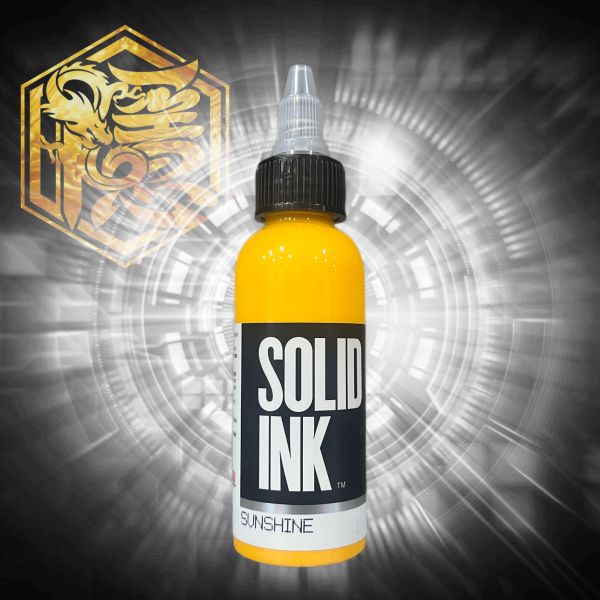 SOLID INK - 陽光黃 SUNSHINE - 2OZ(60ml) - 隱龍刺青紋身器材 隱龍專業刺青紋身器材,進口刺青器材,進口紋身器材,進口紋身耗材,進口紋身顏料色料,進口紋身黑色顏料色料,進口紋身彩色顏料色料,紋身電源,紋身線,紋身踏板腳踏,紋身轉印,紋身皮膚筆,紋身手繪筆,紋身針嘴,紋身握柄,紋身修護膏,紋身凡士林,紋身保養,紋身機,刺青機,紋身筆型機,紋身馬達機,紋身直驅機,紋身彈片機,紋身線圈機,紋身床,紋身工作車,紋身扶手,紋身用品,紋身新手套組。