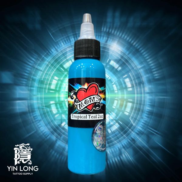 Tropical Teal - 熱帶藍綠 - 2oz(60ml) - Mom's Ink - 隱龍刺青紋身器材 隱龍專業刺青紋身器材,進口刺青器材,進口紋身器材,進口紋身耗材,進口紋身顏料色料,進口紋身黑色顏料色料,進口紋身彩色顏料色料,紋身電源,紋身線,紋身踏板腳踏,紋身轉印,紋身皮膚筆,紋身手繪筆,紋身針嘴,紋身握柄,紋身修護膏,紋身凡士林,紋身保養,紋身機,刺青機,紋身筆型機,紋身馬達機,紋身直驅機,紋身彈片機,紋身線圈機,紋身床,紋身工作車,紋身扶手,紋身用品,紋身新手套組。