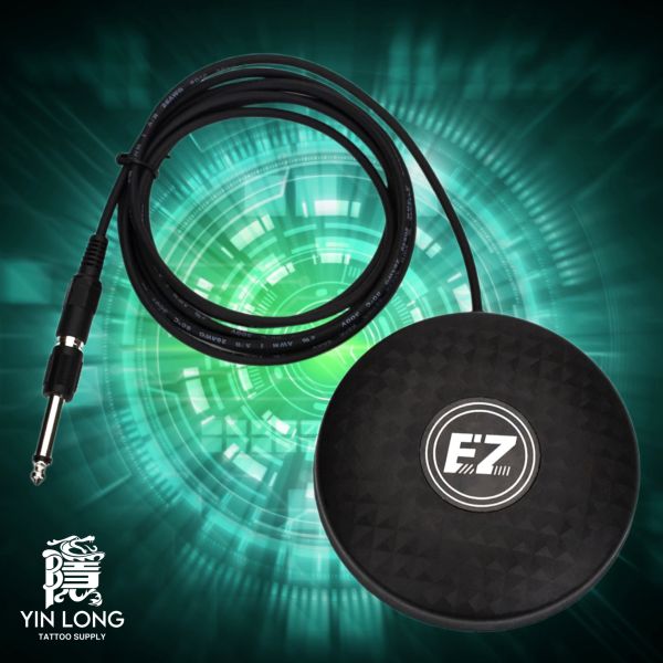 EZ - 360度圓形踏板 紋身腳踏 雙插頭 - 極致黑 - (通用常規電源 與 Cheyenne夏安電源供應器) - 隱龍刺青紋身器材 隱龍專業刺青紋身器材,進口刺青器材,進口紋身器材,進口紋身耗材,進口紋身顏料色料,進口紋身黑色顏料色料,進口紋身彩色顏料色料,紋身電源,紋身線,紋身踏板腳踏,紋身轉印,紋身針,紋身一體針,紋身傳統長針,紋身針嘴,紋身握柄,紋身修護膏,紋身凡士林,紋身保養,紋身機,刺青機,紋身筆型機,紋身馬達機,紋身直驅機,紋身彈片機,紋身線圈機,紋身床,紋身工作車,紋身扶手,紋身用品,紋身套組。